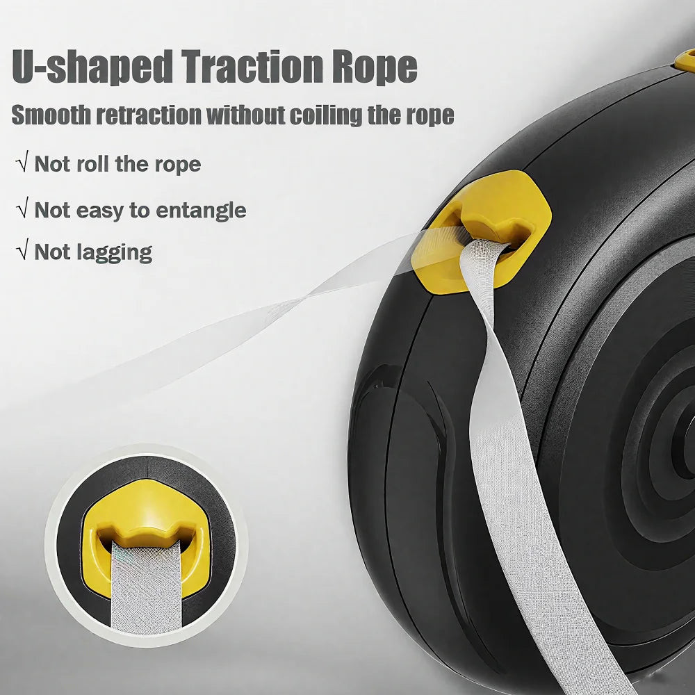 Retractable Dog Leash Leading Collar for Dogs Pet Walking Leash Adjustable Reflective Tape Walking Outdoor Dog Rope Accessories