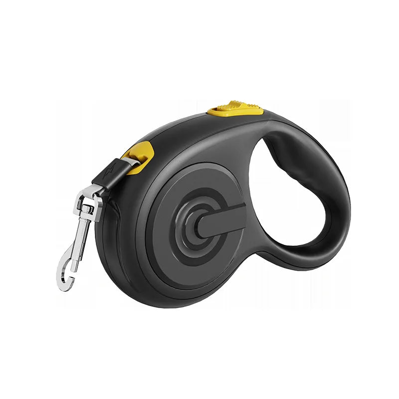 Retractable Dog Leash Leading Collar for Dogs Pet Walking Leash Adjustable Reflective Tape Walking Outdoor Dog Rope Accessories