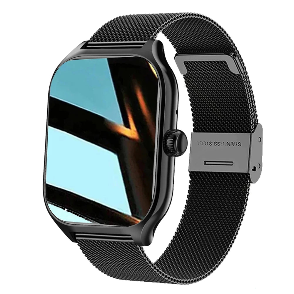 Smart Watch Plus Men Women Plus Full Touch Screen Sports Fitness Watch Bluetooth Call Android Phone Digital Multidial Smartwatch