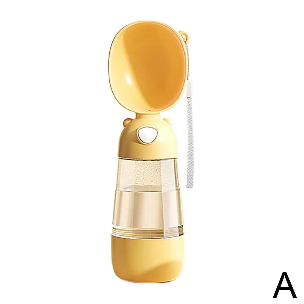 Dog Portable Water Bowl Portable Food Grade Material Dog Cat Travel Pet Water Cup Bottle With Food Dispenser Pet Dog Supplies